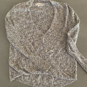 Wrap sweater